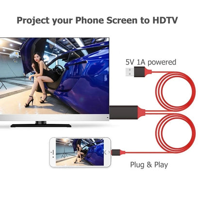 Lightning To HDMI /HDTV Cable Digital AV Adapter Apple to hdmi For Aapple ipad iphone ios