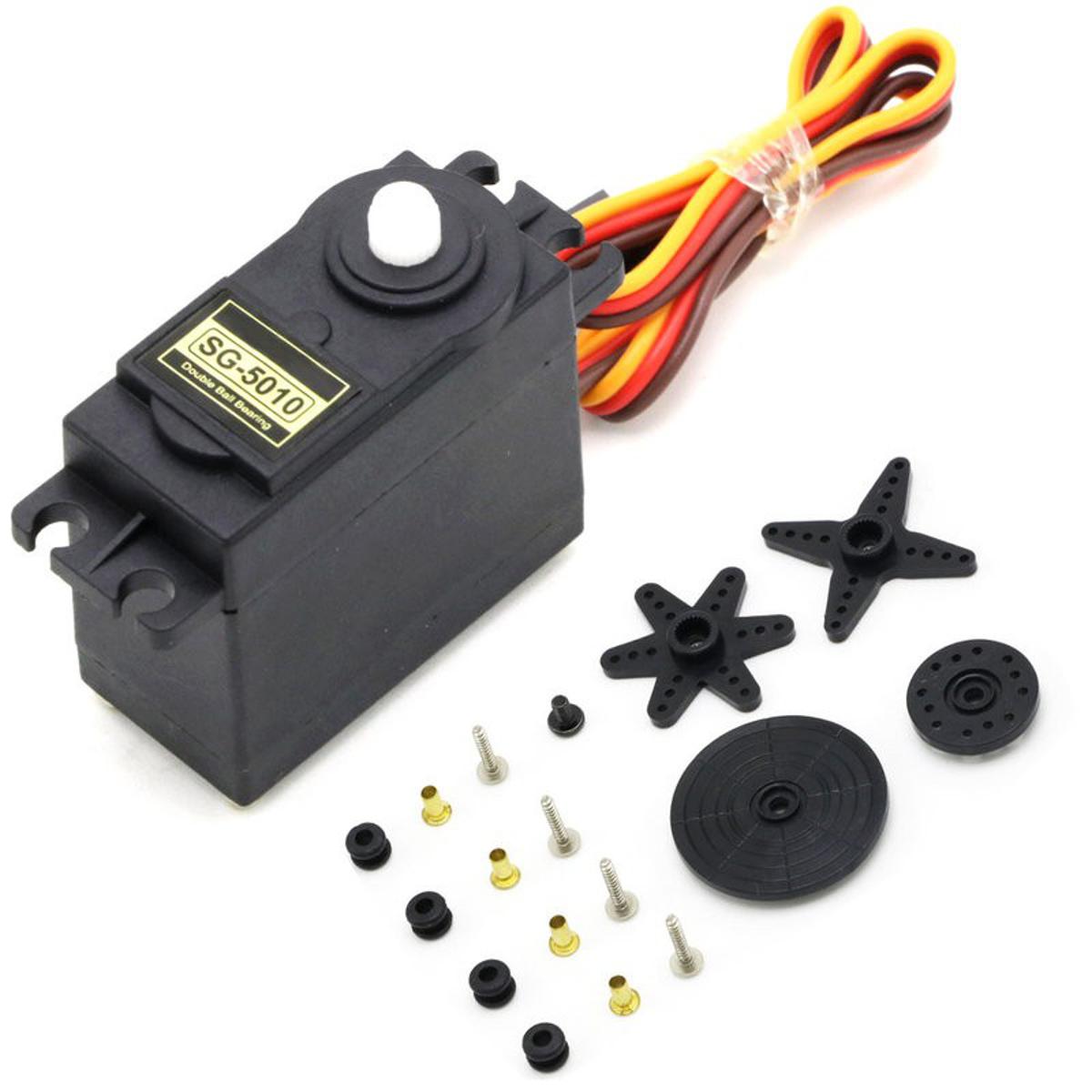TowerPro SG-5010 Plastic Gear Servo Motor (180° Rotation)-Standard Quality