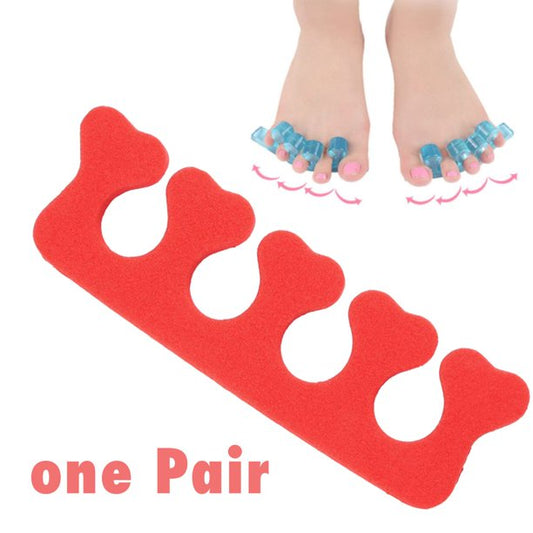 Toe Separators Finger Separators, 2 Pcs Soft Sponge Finger Toe Separator for Painting Nails, Toe Nail Separator, Toes Separators Pedicure, Salon Nail Art Pedicure Manicure Tool Beauty Tools