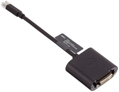 Premium D-ell G44DK Mini DisplayPort to DVI Adapter – High Quality Black Converter for Monitor & Projector | Plug & Play Display Adapte