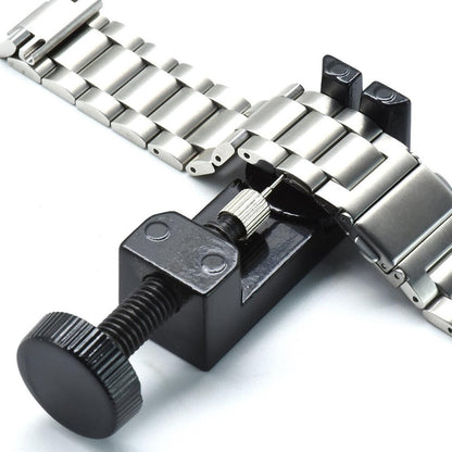 Stainless Steel Watch Link Remover Tool – Metal Watch Strap Adjuster & Bracelet Pin Removal Kit for Men & Women
