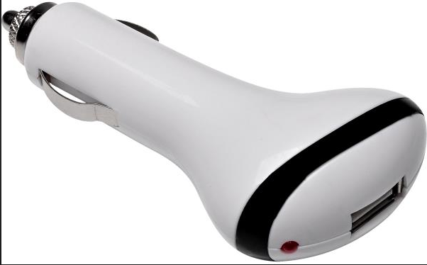 Universal USB Car Charger 1000mA – Single Port Vehicle Charger