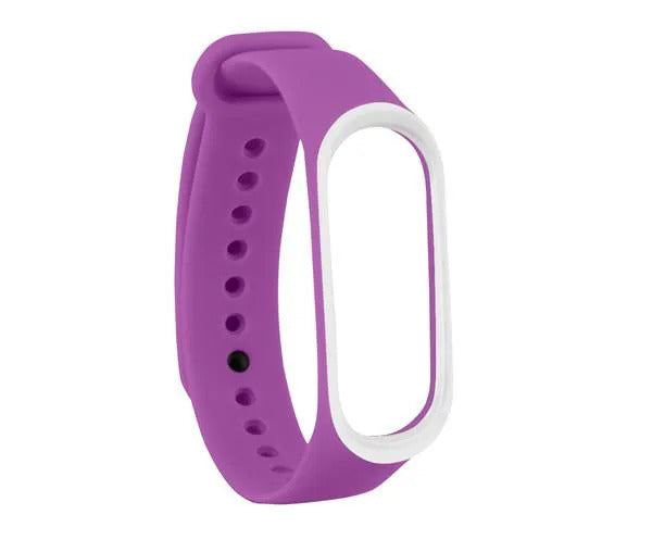 Replacement Sport Silicone watch band Bracelet For X iao mi M i Band 3/4 Fitness smartwatch colorful comfortable strap for Mi band 3 4, A One