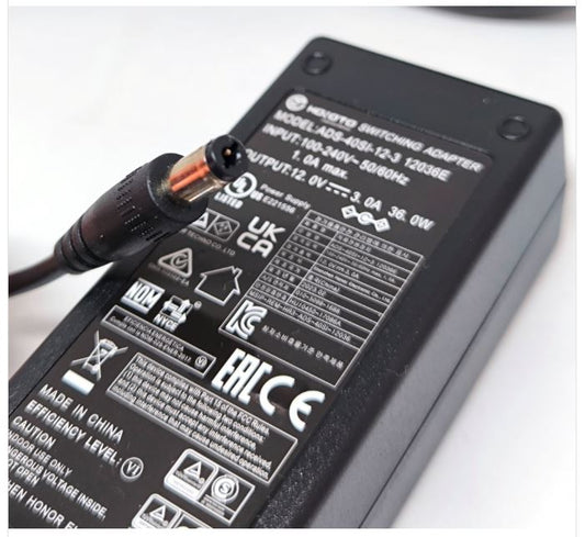 12V 3A 36W New Genuine HOIOTO AC DC Adapter 5.5×2.1mm For Lcd Monitor Power Supply Charger Cctv Camera Led Fan Battery DVR NVR All 12v etc 12V 3.0A ADS-40SI-12-3 12036E 12.0V Switching Adapter Power Supply 12036 Energy Saving A One Long Life Hi Quality Pr