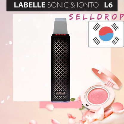 LABELLE SONIC IONTO L6 175g Ultrasonic Skin Scrubber Exfoliate Dead Skin Sells Control Sebums Black Heads