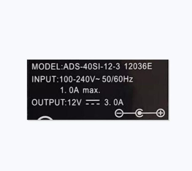 12V 3A 36W New Genuine HOIOTO AC DC Adapter 5.5×2.1mm For Lcd Monitor Power Supply Charger Cctv Camera Led Fan Battery DVR NVR All 12v etc 12V 3.0A ADS-40SI-12-3 12036E 12.0V Switching Adapter Power Supply 12036 Energy Saving A One Long Life Hi Quality Pr