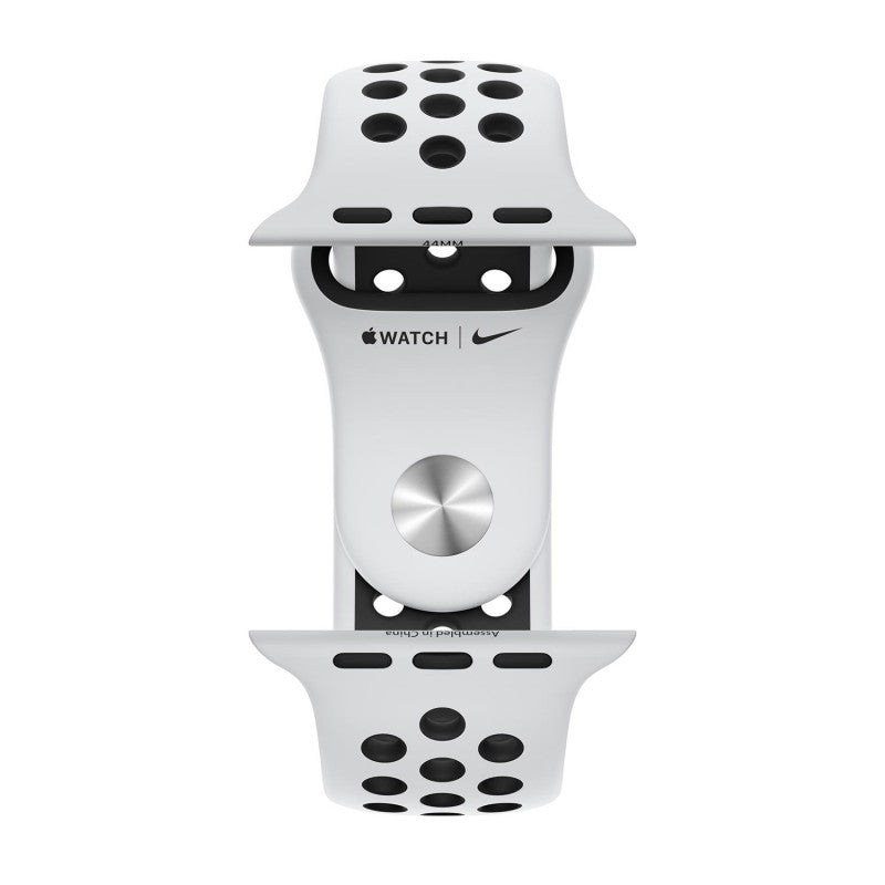Sport Band i Watch N Watch 42mm / 44mm / 45mm / 49mm Pure Platinum / Black Strap