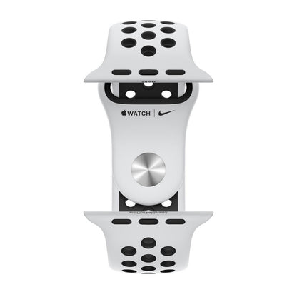 Sport Band i Watch N Watch 42mm / 44mm / 45mm / 49mm Pure Platinum / Black Strap