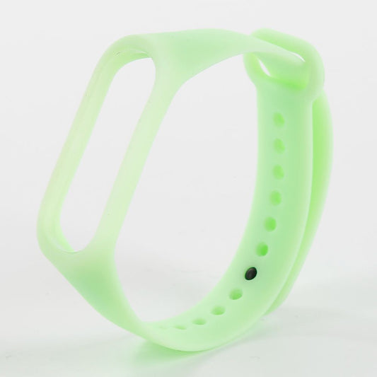 Luminous Silicone Fluorescent green Strap for Xiaomi Mi Band 3/4 , Glow In The Dark Replacement Band Bracelet for Mi Band 3/4 online Sale