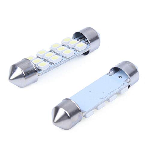 41mm White 1210 12 SMD LED Car Interior Festoon Dome Bulb Lamp Light A One World hi Quality 1 PCS