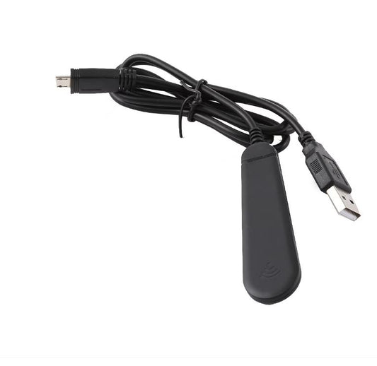 2.4G/5G WiFi Antenna Cable for 4K Streaming on AnyCast HDMI Display TV Dongle MiraScreen Miracast AirPlay Smart TV Stick Compatible with All Micro USB Dongles Black