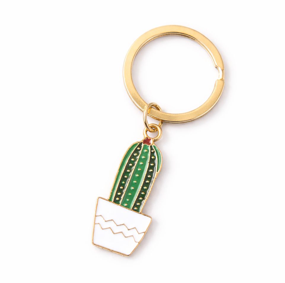 🌵 Lovely Cactus Key Chain – Cute Car Keychain Jewelry | Stylish & Durable