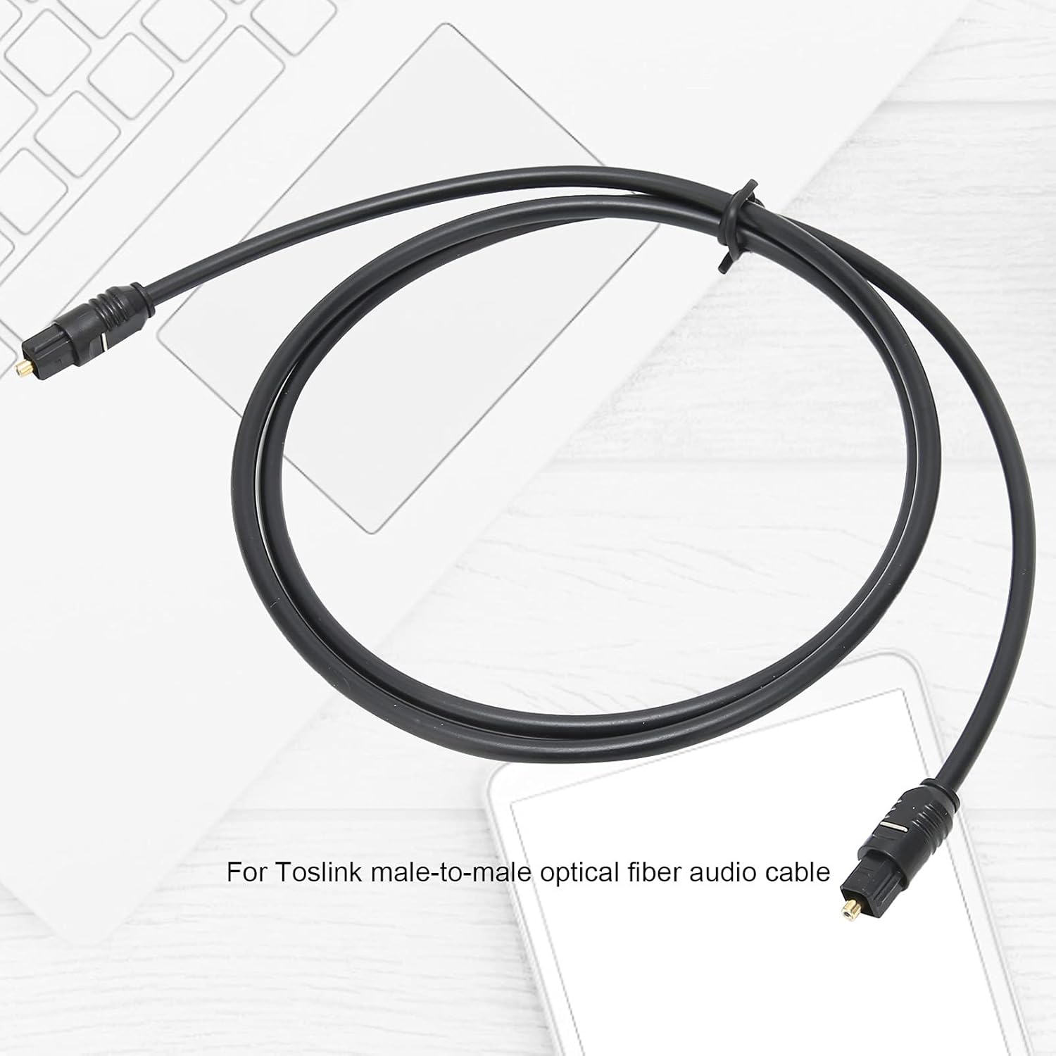 1.5 Digital Optical Cable Audio Fiber Optical SPDIF Audio Cable TosLink Cable