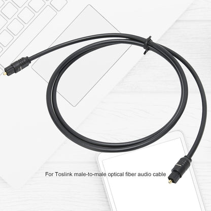 1.5 Digital Optical Cable Audio Fiber Optical SPDIF Audio Cable TosLink Cable