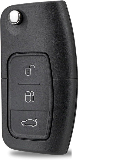 3 Buttons Car Key Cover Flip Folding Replacement