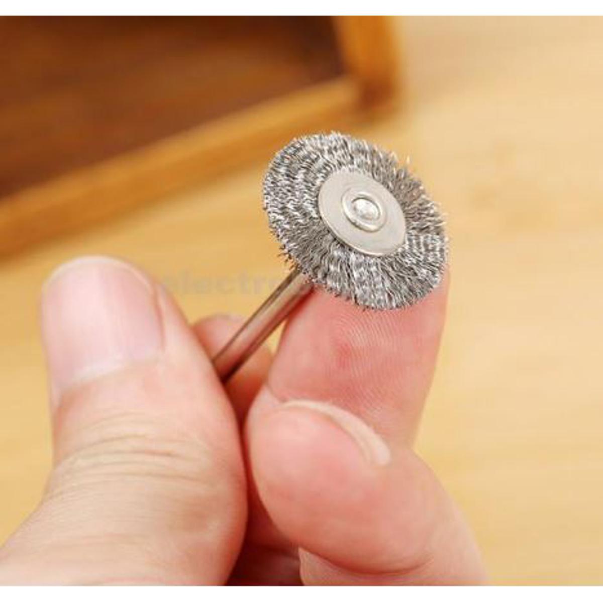 22mm Circular Steel Wire Wheel Brush Rotary Grinder Drill 1 PCS Hi Quality