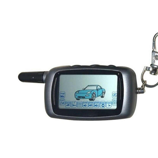 A9 1 2-way LCD Remote Control Key For Russian Version Vehicle Security Two Way Car Alarm System Starline A91 Keychain