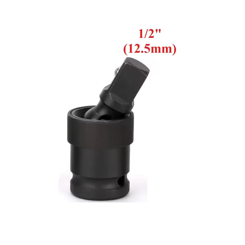 1 Pcs 360 Degree Impact Joint Socket Swivel Knuckle Joint Air Wobble Socket Adapter Electric Wrench 1/2 Hand Tools