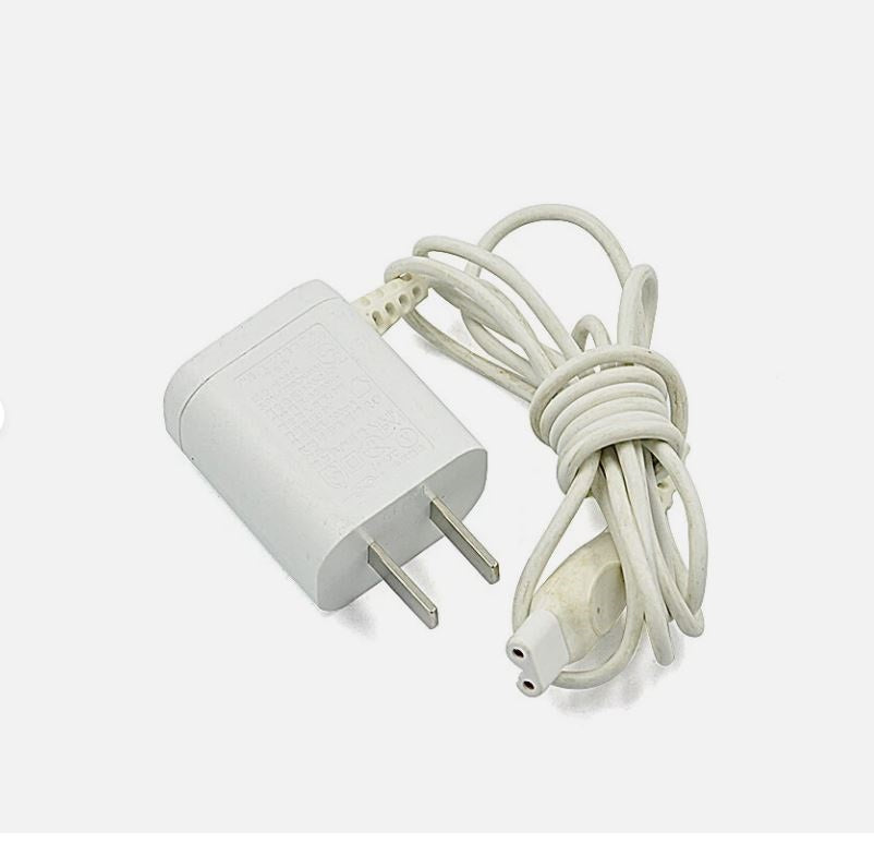 19V Replacement Charger for Braun Silk-épil & FaceSpa Pro – White Power Adapter Compatible with Silk-épil 9, 7, 5 Series & FaceSpa Pro Models
