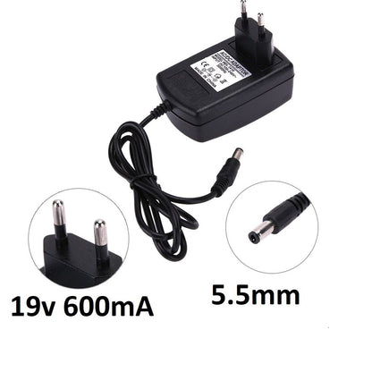 DC 19V 600mA Power Adapter 100-240V AC to DC Converter – 5.5mm Jack Universal Supply for Router, LED, CCTV & Electronics