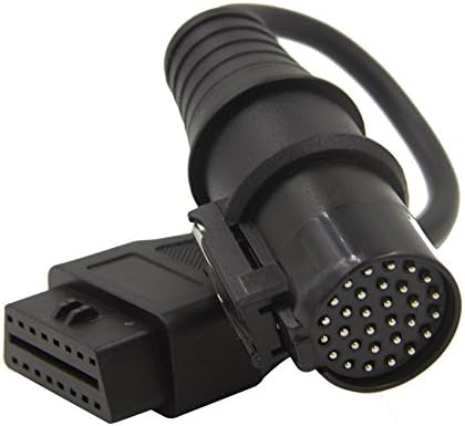 Compatible CDP+ TCS 30pin for IVECO to 16 pin Heavy Duty Extension Cable for IVECO Truck 30 Pin to 16Pin OBD2 OBDII Connector