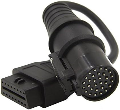 Compatible CDP+ TCS 30pin for IVECO to 16 pin Heavy Duty Extension Cable for IVECO Truck 30 Pin to 16Pin OBD2 OBDII Connector