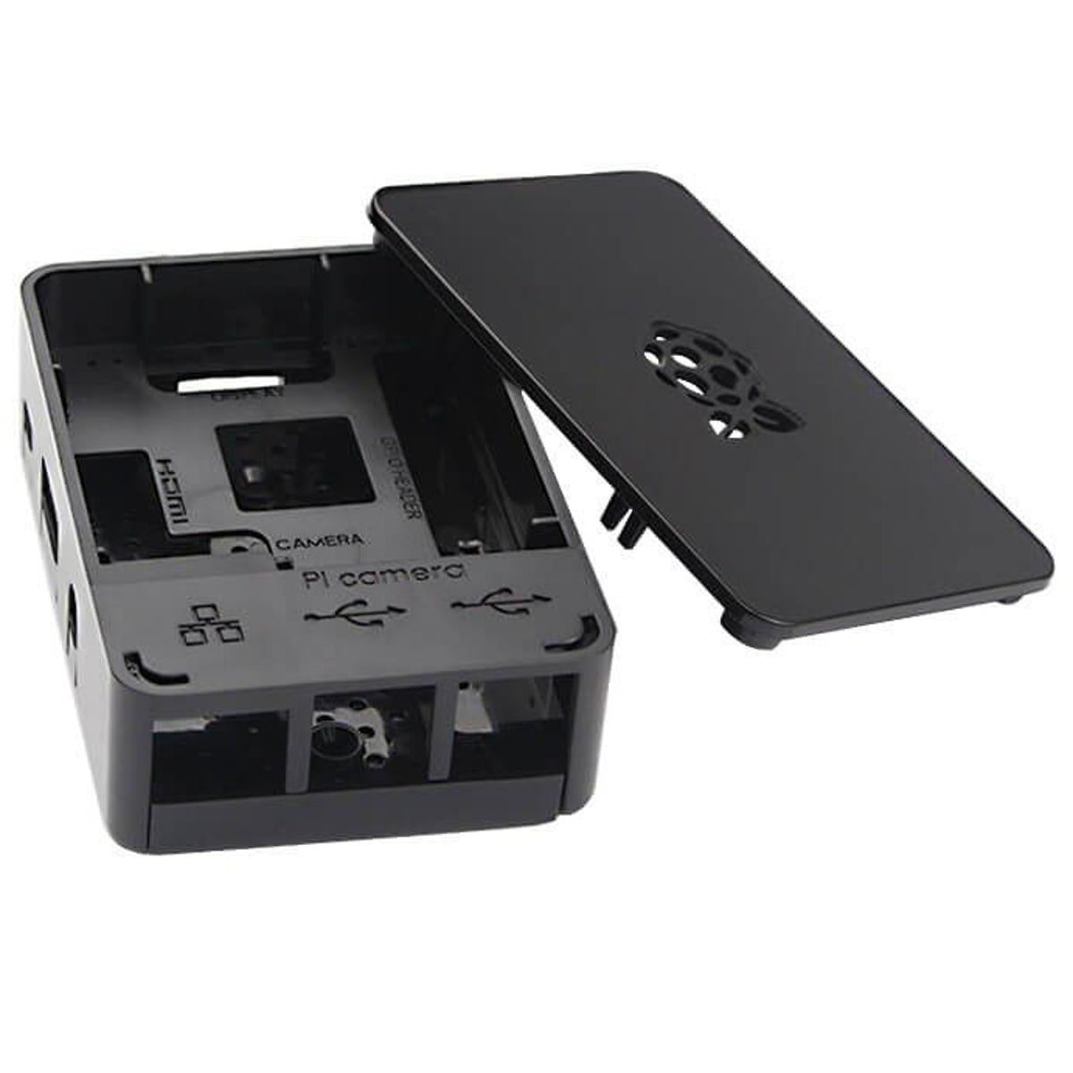 Raspberry Pi 3 Case (Black) For 2B, 3B, 3B+ Raspberry Pi 3 Model B , Raspberry Pi 3 Model B+