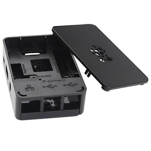 Raspberry Pi 3 Case (Black) For 2B, 3B, 3B+ Raspberry Pi 3 Model B , Raspberry Pi 3 Model B+
