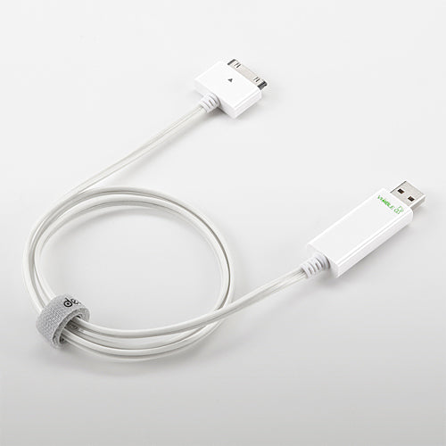 30 Pin Visible Green Smart Charge & Sync Cable for 30 Pin Cable Tab & Phone Model DWA063-WE