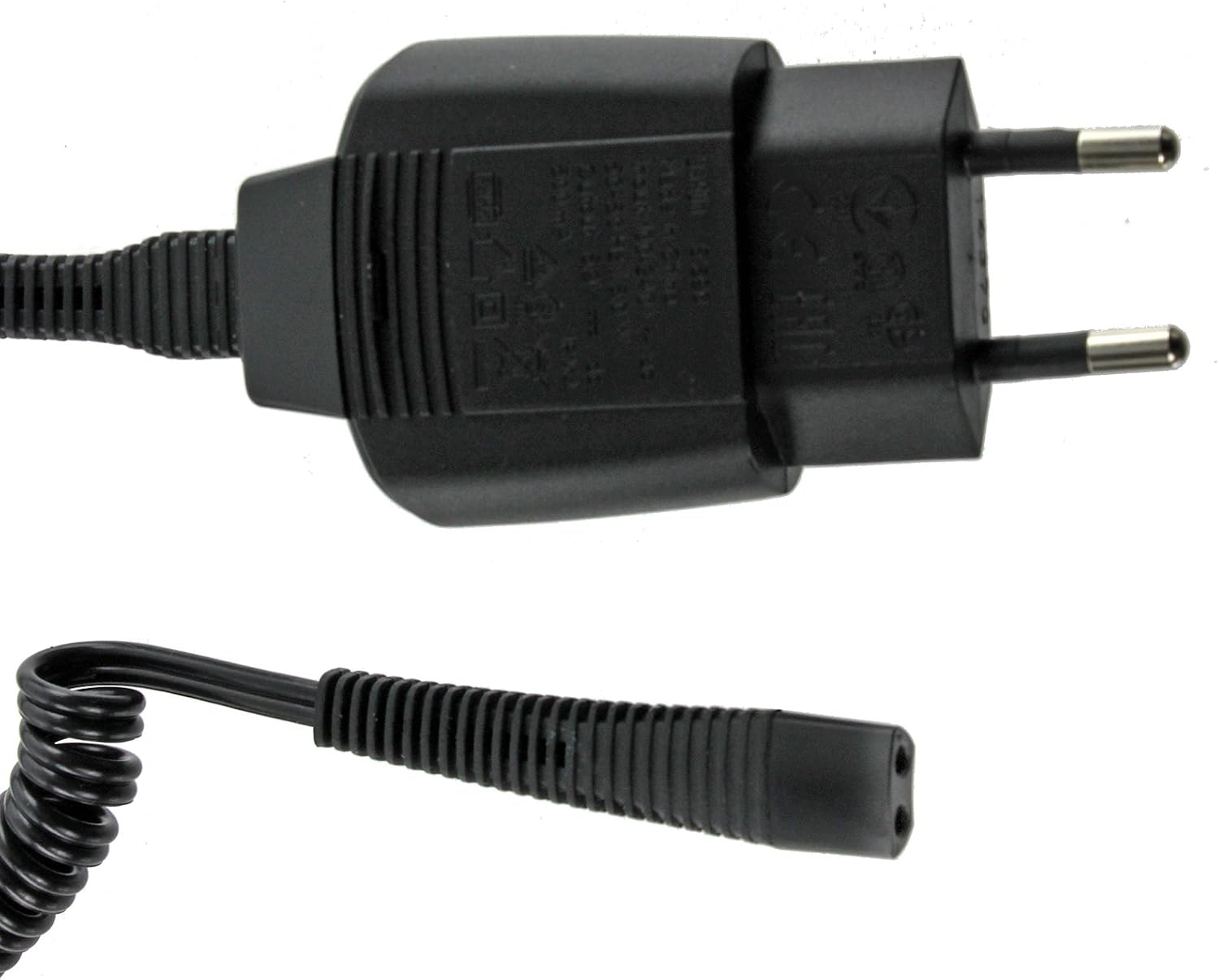 universal Series 7 Charger– Replacement Power Adapter for Electric Shaver (Compatible with Series 7, 9, 5, 3) (2-Pin, 100–240V AC, DC 12V, ~400mA)