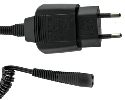 universal Series 7 Charger– Replacement Power Adapter for Electric Shaver (Compatible with Series 7, 9, 5, 3) (2-Pin, 100–240V AC, DC 12V, ~400mA)