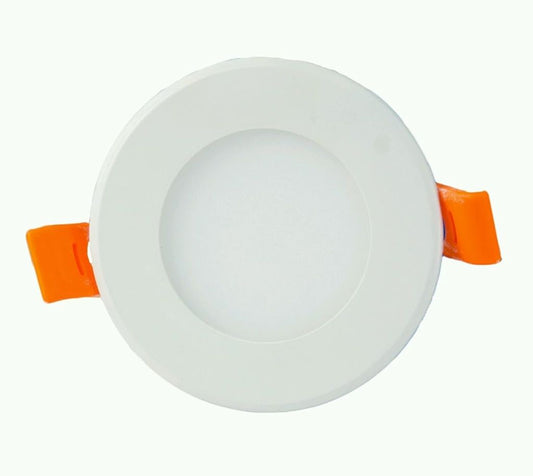 LED GREEN 3W Downlight Metal Case 9cm Panel Ceiling Light Ultra-Thin Flat Ceiling lamp 180Lm 6000k 25000h Energy Saving 90%