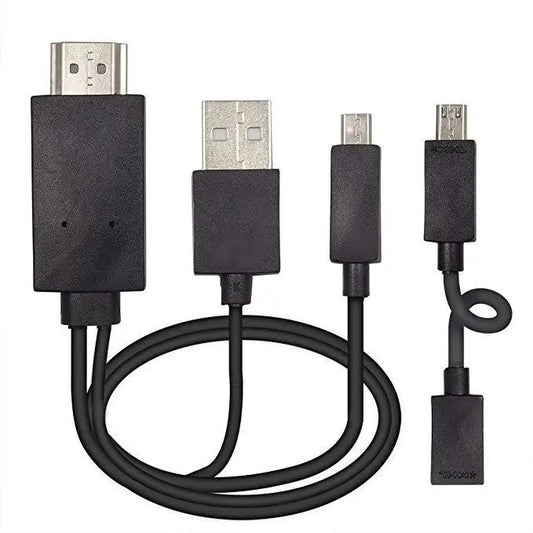 5 Pin & 11 Pin Micro USB For Mhl to HDMI 1080P HD TV Cable Adapter for Android Phone TV PC Laptop