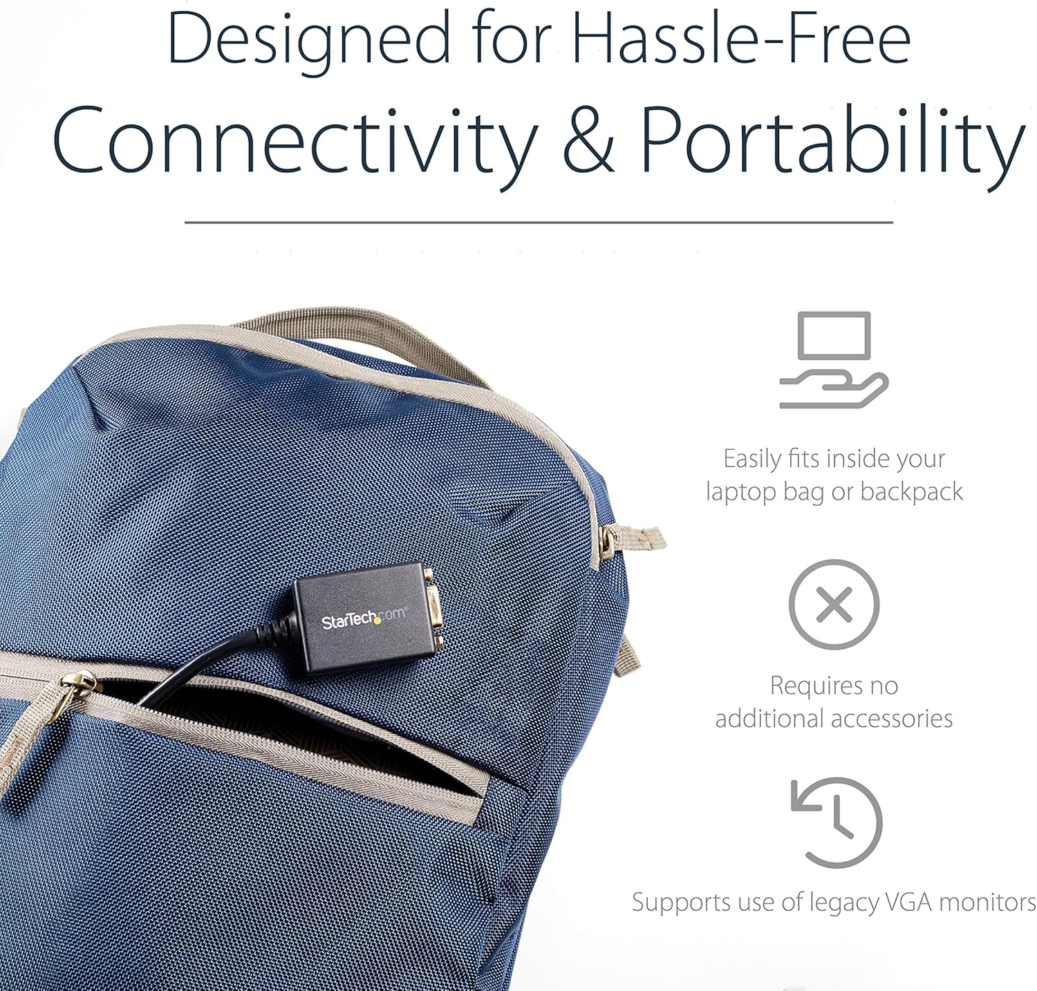 ⭐ StarTech.com DisplayPort to VGA Adapter DisplayPort to VGA Adapter - Active DP to VGA Converter - 1080p Video - DP/DP++ Source to VGA Monitor Cable Adapter - DP to VGA Adapter Dongle Digital to Analog - DP 1.2 to VGA