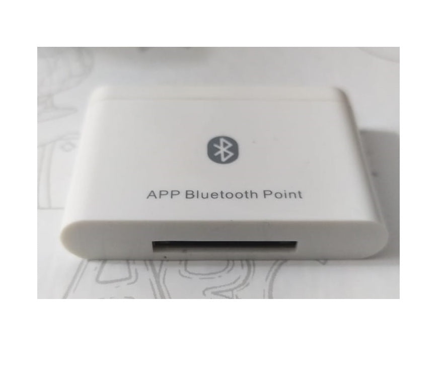 Speaker Dock Bluetooth Receiver – 30-Pin Bluetooth Adapter Audio Receiver for iPod, iPhone, and 30-Pin Dock Speakers (SoundDock Upgrade)