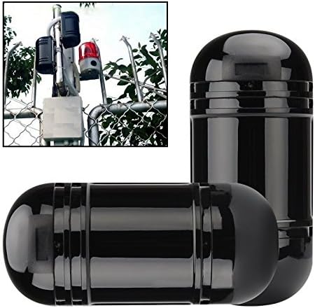 🔒 ABT-100 100m Dual Beam Photoelectric Infrared Detector 433MHz Burglar Alarm Perimeter Security System – Black