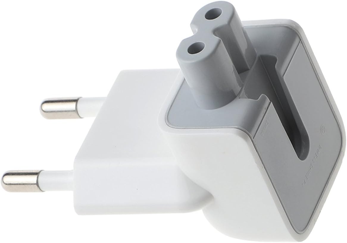 Original AC Adapter Europe Plug Charger Converter for MacBook, iPhone & iPad