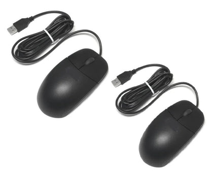 USB Fast Optical Black 3-Button Mouse – Branded, Scroll Wheel, Plug-and-Play Choha for Laptop, Computer, TV Box, DVR, NVR, Gaming Box, TAB, Mobile (OTG), Universal Long-Life Rat