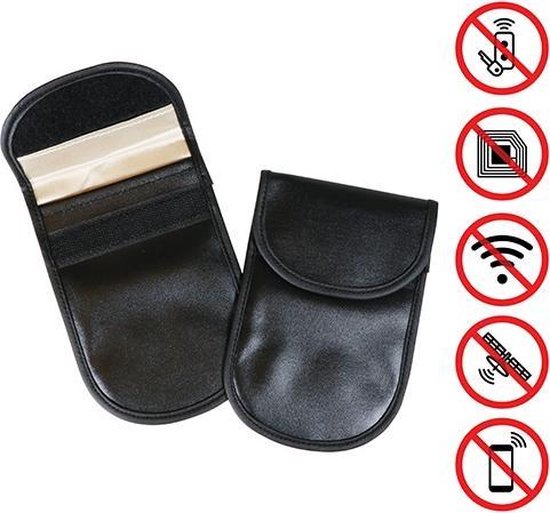 🔐 Faraday Pouch – Car Key Signal Blocker RFID Key Pouch