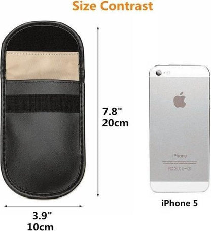 🔐 Faraday Pouch – Car Key Signal Blocker RFID Key Pouch