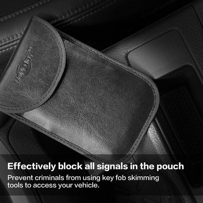 🔐 Faraday Pouch – Car Key Signal Blocker RFID Key Pouch