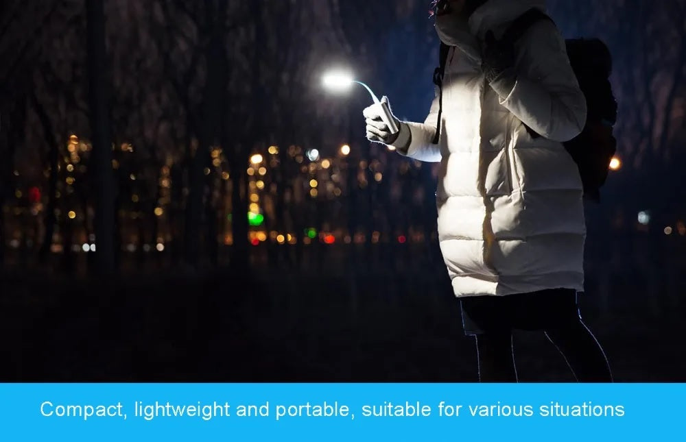 Xiaomi LED Light ZMI USB Adjustable 5V 1.2W Energy-saving LED Lamp for Power Bank Camping PC Laptops Book Night Lighting