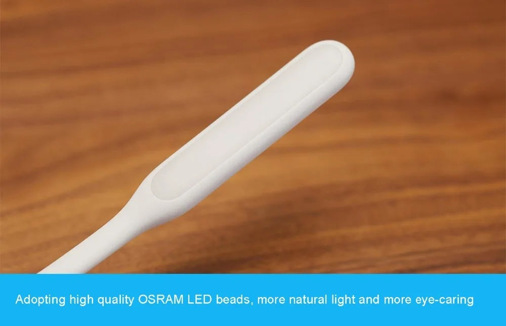 Xiaomi LED Light ZMI USB Adjustable 5V 1.2W Energy-saving LED Lamp for Power Bank Camping PC Laptops Book Night Lighting