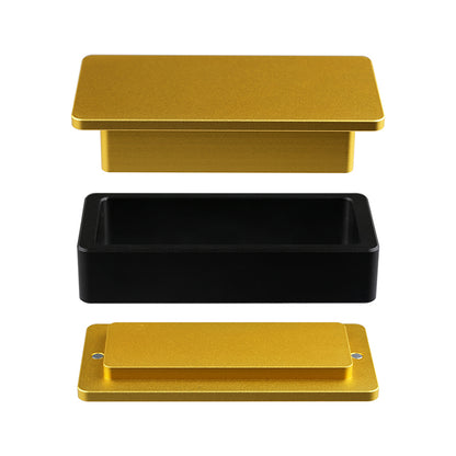 LTQ Vapor Rosin Press Mold 2×4 Inch – 6061 Aircraft-Grade Aluminum Pre-Press Mold