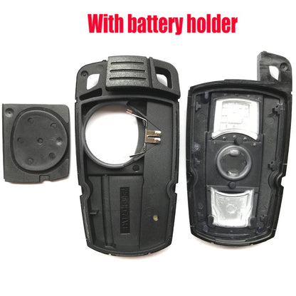 BMW Car Key Case – 3 Button Smart Remote Key Fob Cover for 1/3/5/6 Series (E60 E90 E91 E92 E70 X5 X6)