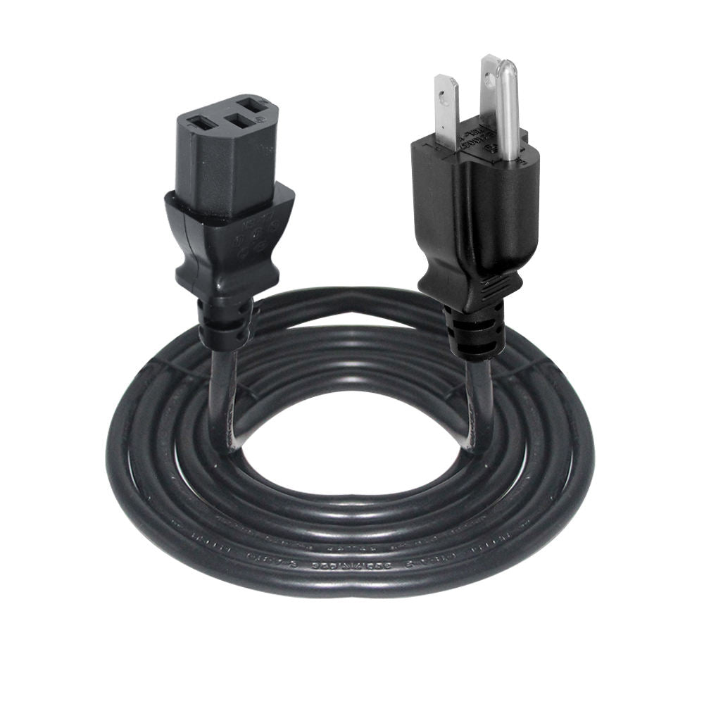 1.5M NEMA C13 Power Cable – 110V-250V 10A for PC, UPS & Monitor, durable 3-prong power cord.