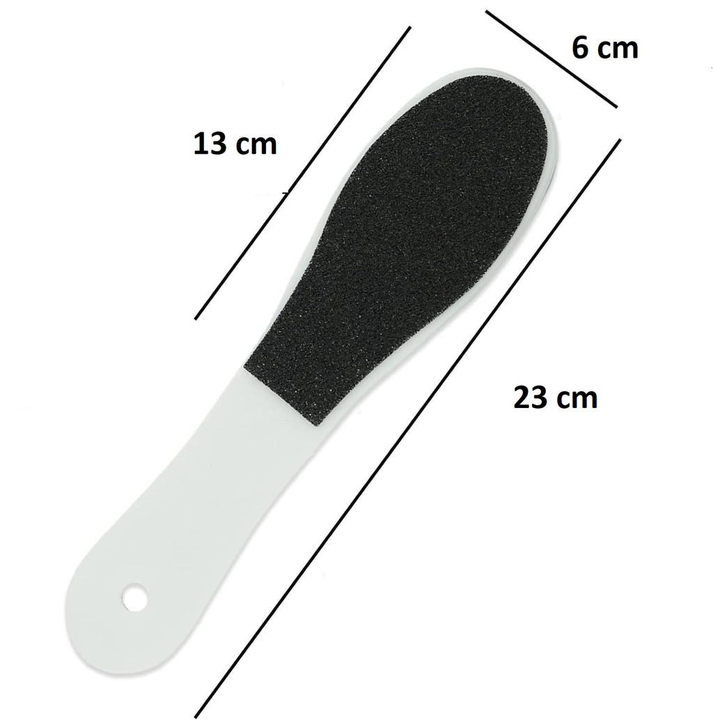 🌸 Edi Ragar – Double-Sided High-Quality Plastic Foot Filer with Sand Paper (Washable & Reusable)