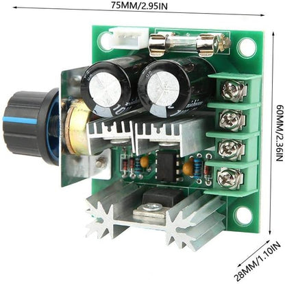🔥 Adjustable DC Motor Speed Controller 12V–40V 400W 10A PWM Module