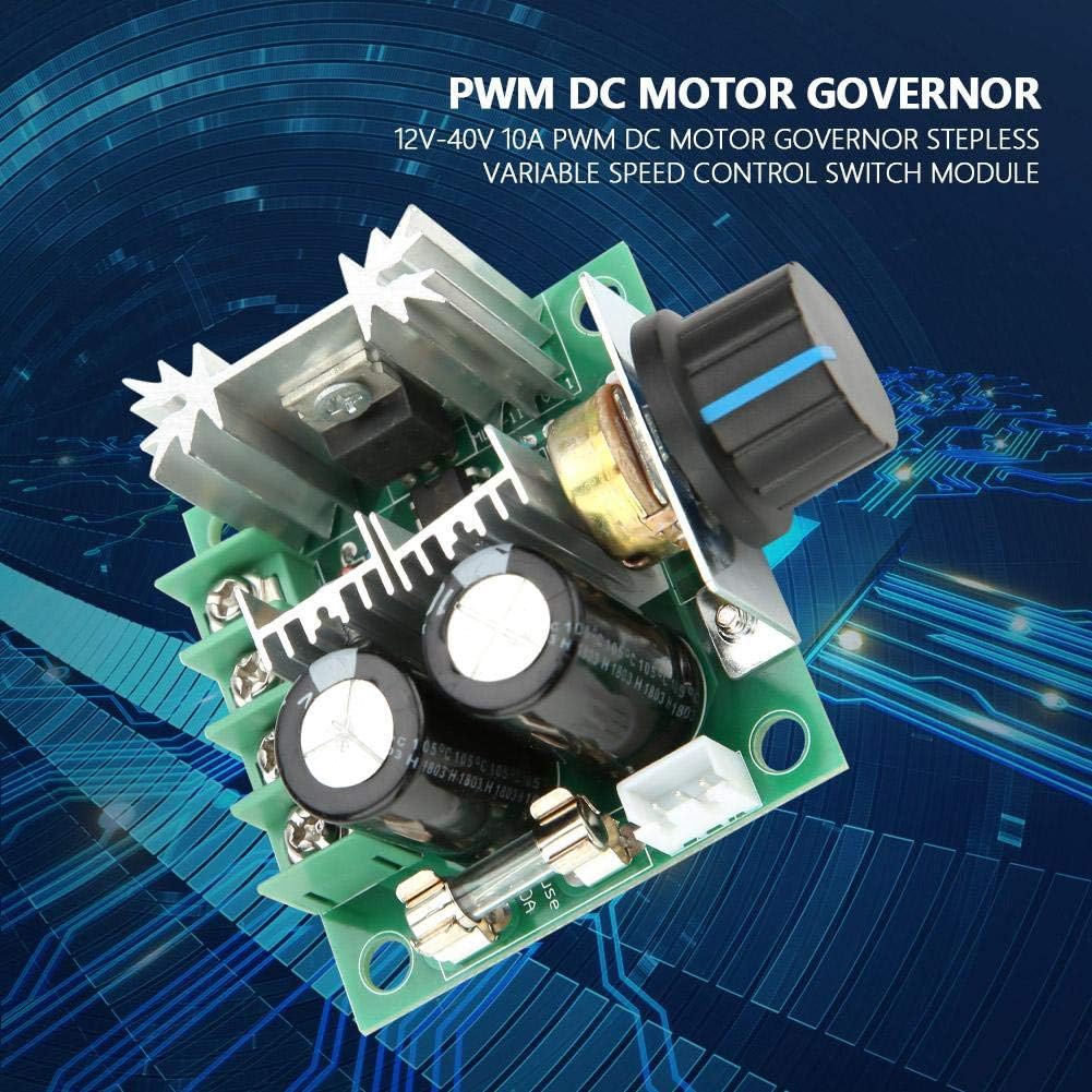 🔥 Adjustable DC Motor Speed Controller 12V–40V 400W 10A PWM Module