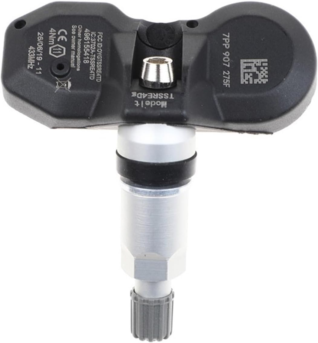 Auto Parts 7PP907275F 7PP-907-275F for A4 A6 A8 Q7 R8 TPMS Tire Pressure Monitoring System Sensor 433MHz for Audi, VW, Porsche, Lamborghini & Aston Martin